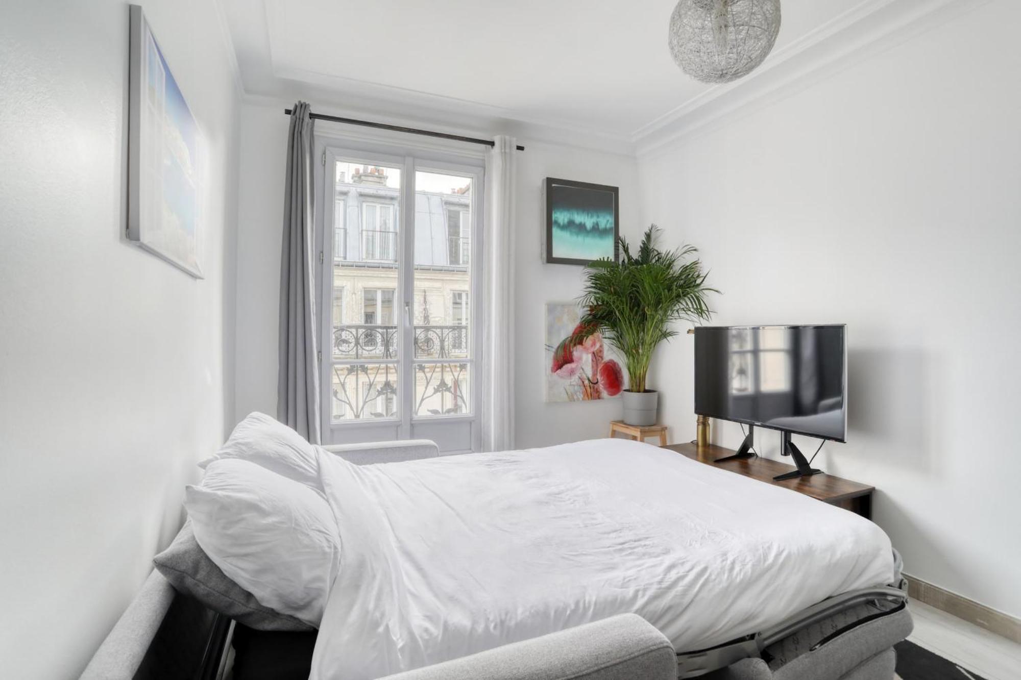Grand Spacieux Renove Metro Wifi Appartement Parijs