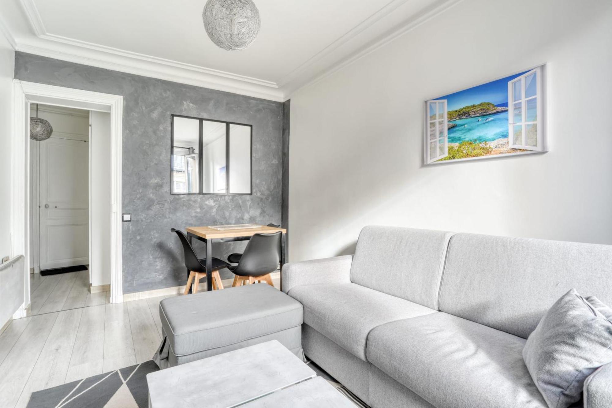 Grand Spacieux Renove Metro Wifi Appartement Parijs